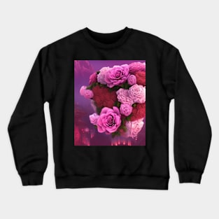 heart of roses Crewneck Sweatshirt